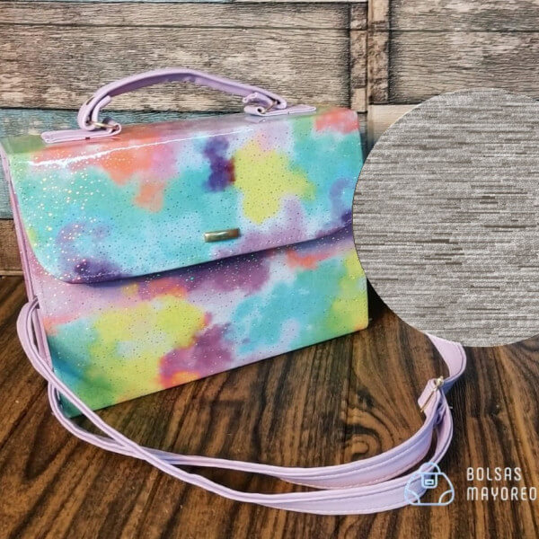 Consuelo Lila Tie Dye Bag